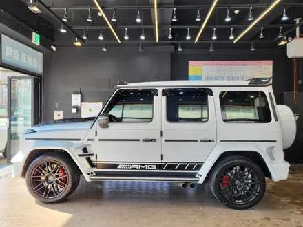 경기도 시흥 지바겐 브라부스(BRABUS) 올 튜닝 사틴화이트로 전체 랩핑 / 시흥시 월곶동