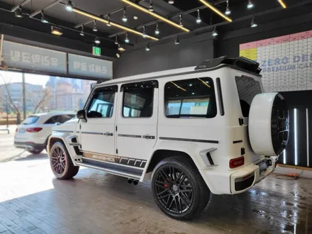 경기도 시흥 지바겐 브라부스(BRABUS) 올 튜닝 사틴화이트로 전체 랩핑 / 시흥시 월곶동