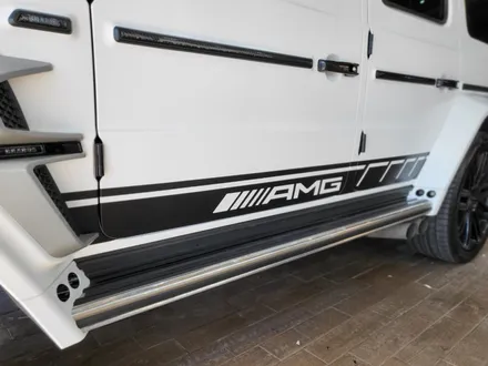 경기도 시흥 지바겐 브라부스(BRABUS) 올 튜닝 사틴화이트로 전체 랩핑 / 시흥시 월곶동