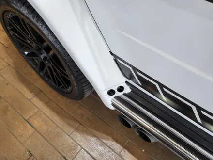 경기도 시흥 지바겐 브라부스(BRABUS) 올 튜닝 사틴화이트로 전체 랩핑 / 시흥시 월곶동