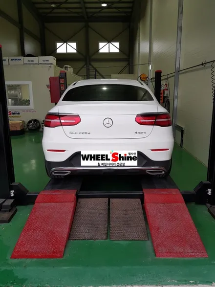 벤츠 GLC 220d 2짝 수리후 다이아몬드컷팅 / 동해시 단봉동