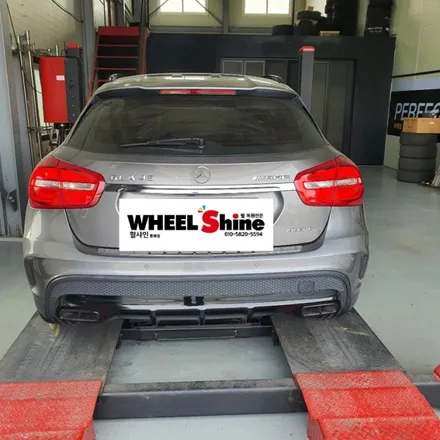 벤츠 GLA45AMG 19인치 휠도색 동해휠도색,삼척휠도색,강릉휠도색,태백휠도색,울진휠도색 / 동해시 단봉동