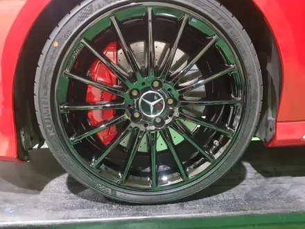 벤츠 CLA45 AMG 수리후 블랙유광도색 / 동해시 단봉동