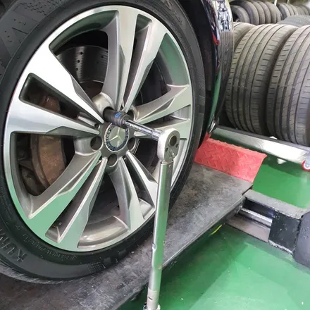 벤츠 S500 19인치 휠복원 / 동해시 단봉동