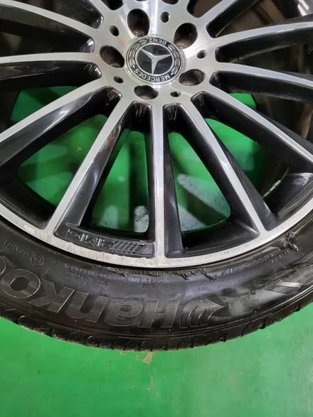 벤츠 glc 20인치 다이아컷팅휠수리 동해휠수리,삼척휠수리,태백휠수리,강릉휠수리,울진휠수리 / 동해시 단봉동