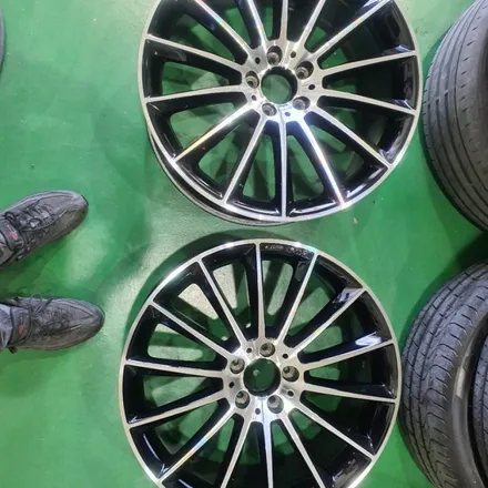 벤츠cls400d 20인치 다이아컷팅휠수리 동해휠수리,삼척휠수리,강릉휠수리,태백휠수리,울진휠수리 / 동해시 단봉동