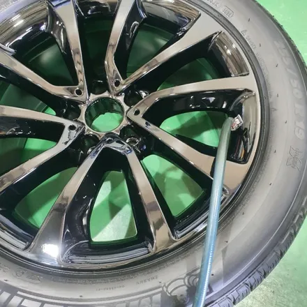 BMW x5 19인치 4짝 블랙유광 도색 동해휠복원,삼척휠복원,강릉휠복원,태백휠복원,울진휠복원 / 동해시 단봉동
