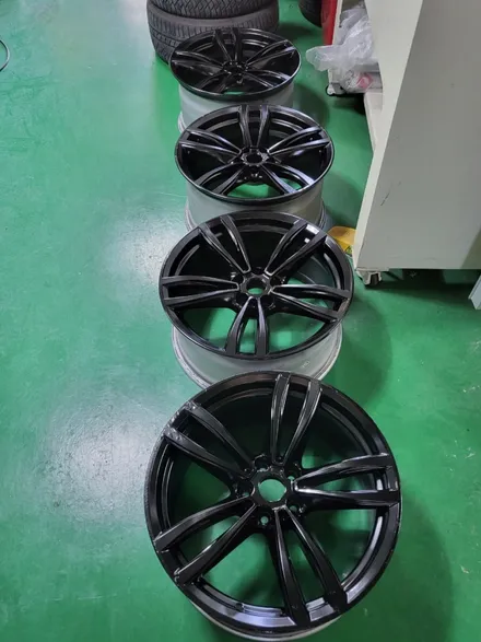 bmw 740Ld 19인치  휠커스텀 동해휠복원,강릉휠복원,삼척휠복원,태백휠복원,울진휠복원 / 동해시 단봉동