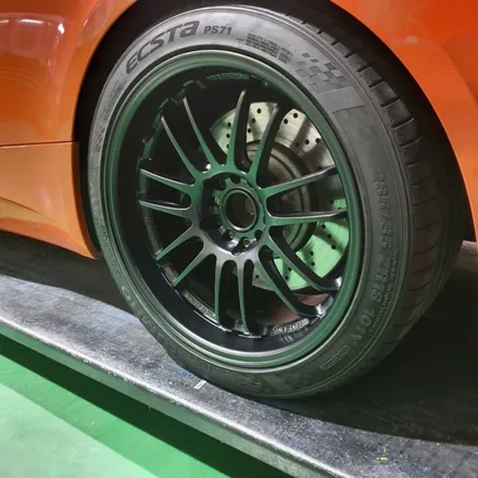 BMW M3 볼크레이싱레이즈 18인치 블랙무광 휠도색 동해휠도색,삼척휠도색,강릉휠도색,태백휠도색,울진휠도색 / 동해시 단봉동