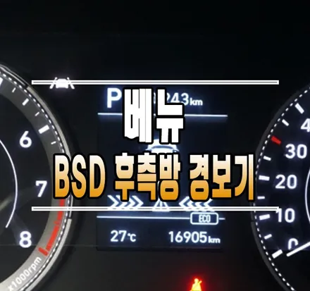 [베뉴] 순정 BSD 후측방 경보기 / 측후방 감지기 / 후측방 충돌 경고 // 케이엔오토웍스 김포 / 김포,일산,고양