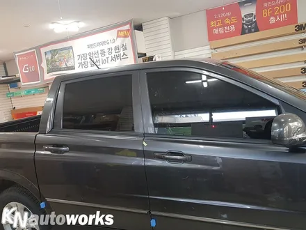 [케이엔오토웍스 영등포] 코란도스포츠 넥스가드 T200 썬팅 & 아이나비 V900 블랙박스 / 경기 김포