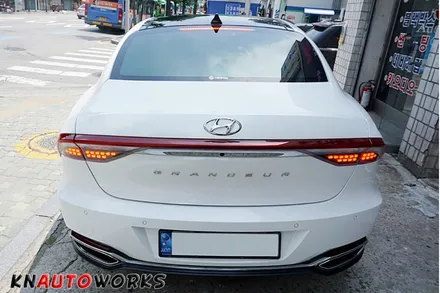 [더뉴그랜저] 반사필름 틴팅 \'레인보우 V90\' & \'부분 PPF\'시공기~ / 김포,일산,고양