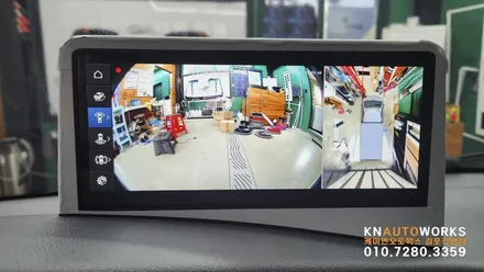 [봉고3 EV 탑차] 3D 어라운드뷰로 차량 주변 살피기!! 김포 케이엔오토웍스 탑클래스 / 김포,일산,고양