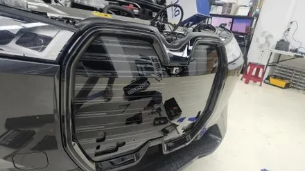 부천 BMW IX, 순정으로 M스포츠 그릴, 아이코닉 글로우까지 한 번에 시공 / 경기 김포