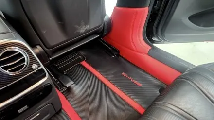 부천 벤츠 W222 S클래스 63 AMG OVLO 풀커버 전체 바닥 시공 / 경기 부천
