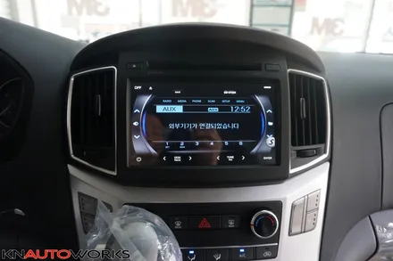 [더뉴그랜드스타렉스] JY N5000 LIVE 내비 매립 & 파인뷰 LX2000 2채널 블랙박스 장착 / 김포,일산,고양