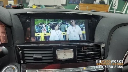 [인피니티 Q70] 10.25인치 안드로이드 올인원 매립 설치 작업 김포 / 경기 김포