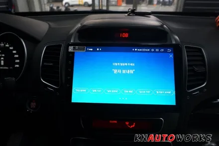 [뉴쏘렌토R] 모터스밸류 안드로이드 올인원 / 안드로이드 모니터 시공 / 김포,일산,고양