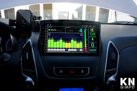 [투싼ix] 모터스밸류 안드로이드 올인원 내비게이션 설치 작업 // 케이엔오토웍스 김포 / 김포,일산,고양