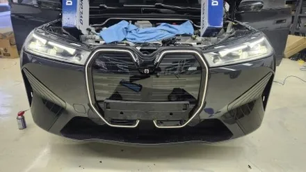 부천 BMW IX, 순정으로 M스포츠 그릴, 아이코닉 글로우까지 한 번에 시공 / 경기 김포