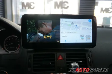 [벤츠 C클래스] 10.25인치 안드로이드 모니터 설치기 / 김포,일산,고양