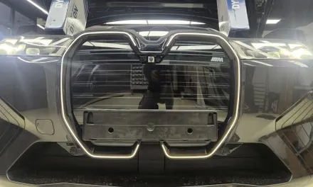 부천 BMW IX, 순정으로 M스포츠 그릴, 아이코닉 글로우까지 한 번에 시공 / 경기 김포