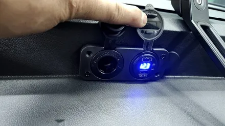 르노 마스터 LED 전조등, LED 안개등,계기판 한글화, 전방감지기, PD충전 소켓까지 한 번에 시공하기 / 경기 김포
