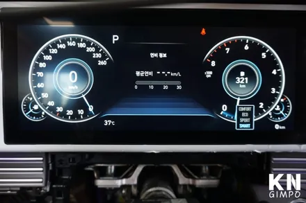 [더뉴그랜저] 풀 LCD 클러스터(계기판), 어라운드뷰 유닛 교체 작업 // 케이엔오토웍스 김포 / 김포,일산,고양