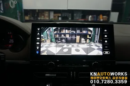[포르쉐 카이엔] 3D 어라운드뷰와 12.3인치 안드로이드 올인원 작업 김포 / 김포,일산,고양