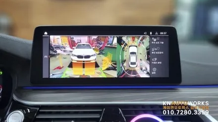 [BMW 5시리즈] 순정 서라운드뷰 순정 어라운드뷰 설치 작업 케이엔오토웍스 김포 탑클래스 / 김포,일산,고양