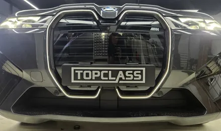 부천 BMW IX, 순정으로 M스포츠 그릴, 아이코닉 글로우까지 한 번에 시공 / 경기 김포