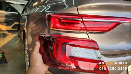 [SM6]  순정 DRL 데이라이트 활성화 / LED 포그램프 / LED 테일램프 교체 작업 김포 / 르노 / SM6 / 김포,일산,고양