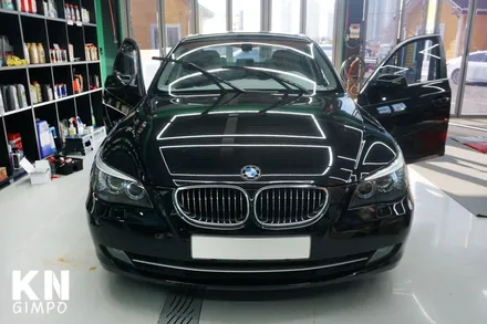 [BMW 5시리즈] 루마버텍스 700 전면 썬팅 재시공 + 아이나비 QXD7000 2채널 블랙박스 // 케이엔오토웍스 김포 / 김포,일산,고양