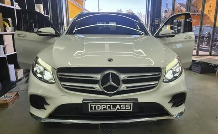 부천 벤츠 GLC300 안드로이드 올인원, 블랙박스, 보조배터리 시공 / 경기 김포