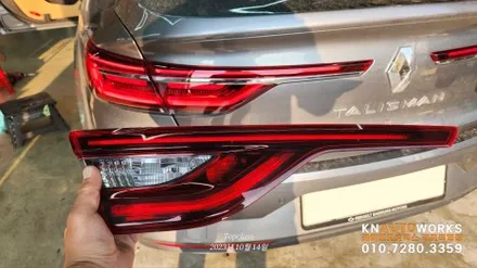 [SM6]  순정 DRL 데이라이트 활성화 / LED 포그램프 / LED 테일램프 교체 작업 김포 / 르노 / SM6 / 김포,일산,고양