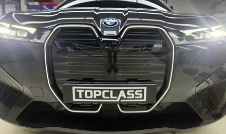 부천 BMW IX, 순정으로 M스포츠 그릴, 아이코닉 글로우까지 한 번에 시공 / 경기 김포