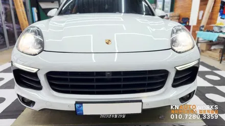 [포르쉐 카이엔] 안드로이드 올인원과 3D어라운드뷰 그리고 크로노 시계 패키지 / 포르쉐 / 카이엔 / 김포,일산,고양