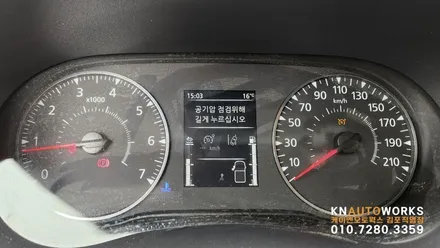 [마스터 밴 캠핑카] 순정 크루즈 컨트롤, 순정 LED 포그램프, 계기판 한글화 요소수 레벨 코딩 작업 김포 케이엔오토웍스 탑클래스 / 김포,일산,고양