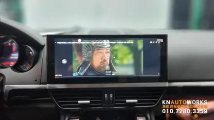 김포,일산,고양 / [포르쉐 카이엔] 송풍구 이동형 와이드 안드로이드 올인원 모니터 & 3D 어라운드뷰 설치