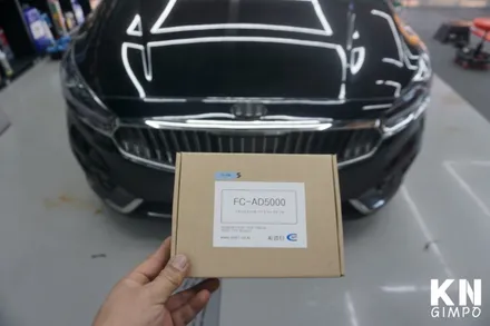 [올뉴K7] 씨엠티 FC-AD5000 순정 네비 연동 전방카메라 작업 // 케이엔오토웍스 김포 / 김포,일산,고양