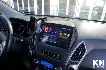 [투싼ix] 모터스밸류 안드로이드 올인원 내비게이션 설치 작업 // 케이엔오토웍스 김포 / 김포,일산,고양