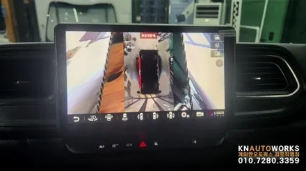 [르노 마스터 밴] 사각지대 없이 360도 확인 가능한 3D 어라운드뷰 설치 작업 김포 / 경기 김포