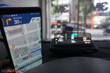 [SM3] 폰터스 HUD H1000 (헤드 업 디스플레이) 장착 / 김포,일산,고양