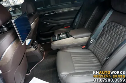 [제네시스 G90(HI)] 뒷좌석 전동시트 통풍시트 컴포트 패키지 시공 김포 / 김포,일산,고양