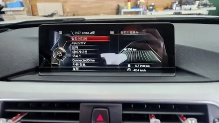 BMW F30 320d 카플레이 안드로이드오토로 티맵 카카오내비를 사용해보세요 / 경기 김포