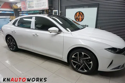 [더뉴그랜저] 반사필름 틴팅 \'레인보우 V90\' & \'부분 PPF\'시공기~ / 김포,일산,고양