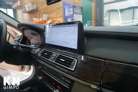 [BMW 740i F01] 안드로이드 올인원 네비게이션 작업 // 케이엔오토웍스 김포 / 김포,일산,고양