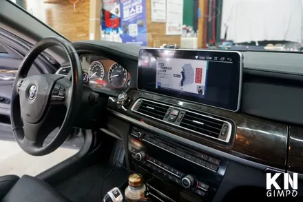[BMW 7시리즈] 12.3인치 대화면 안드로이드 올인원 내비게이션 설치 작업 // 케이엔오토웍스 김포 / 김포,일산,고양