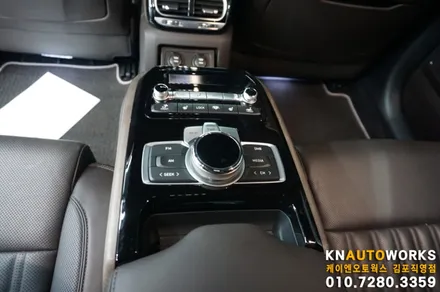 [제네시스 G90(HI)] 뒷좌석 전동시트 통풍시트 컴포트 패키지 시공 김포 / 김포,일산,고양