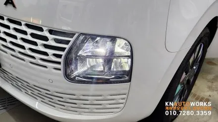 [스타리아 투어러] 익스테리어 디자인 옵션 LED 헤드램프, LED DRL(데이라이트), LED 포지셔닝 램프  / 현대 / 스타리아 / 김포,일산,고양